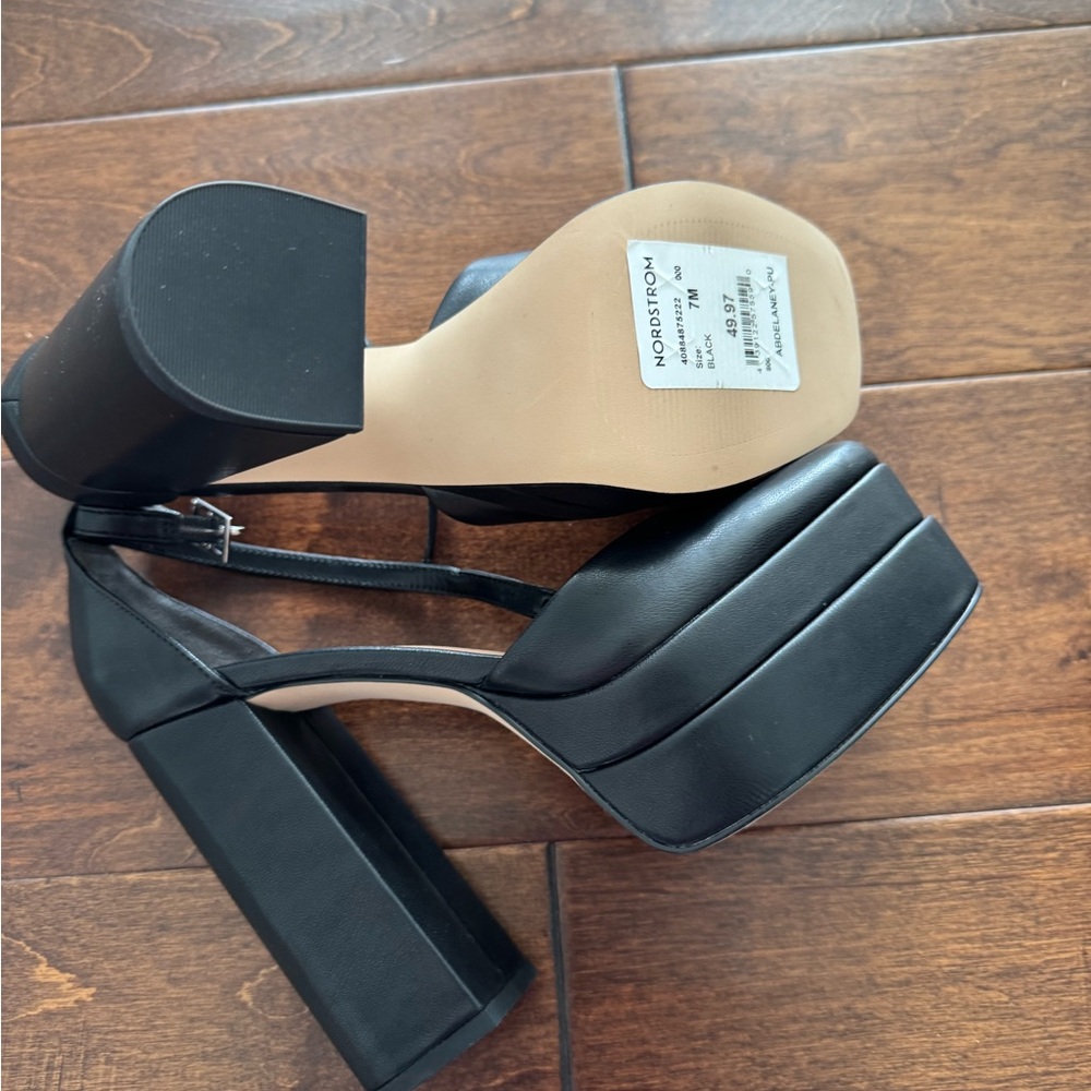 Black Platform Heels